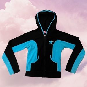 Star blue fitted jacket 
Best fit for size XS/small
